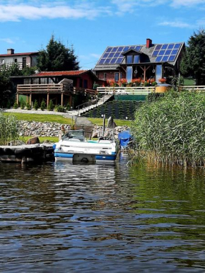 Perła Jezioraka Apartament całoroczny z linią brzegową i banią